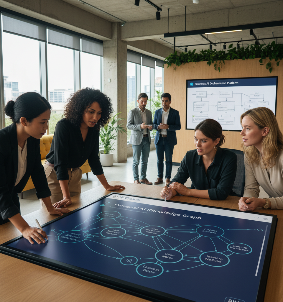 AWS Quick Expands Personal AI Knowledge Graph, Challenging Enterprise Orchestration — AI-generated illustration