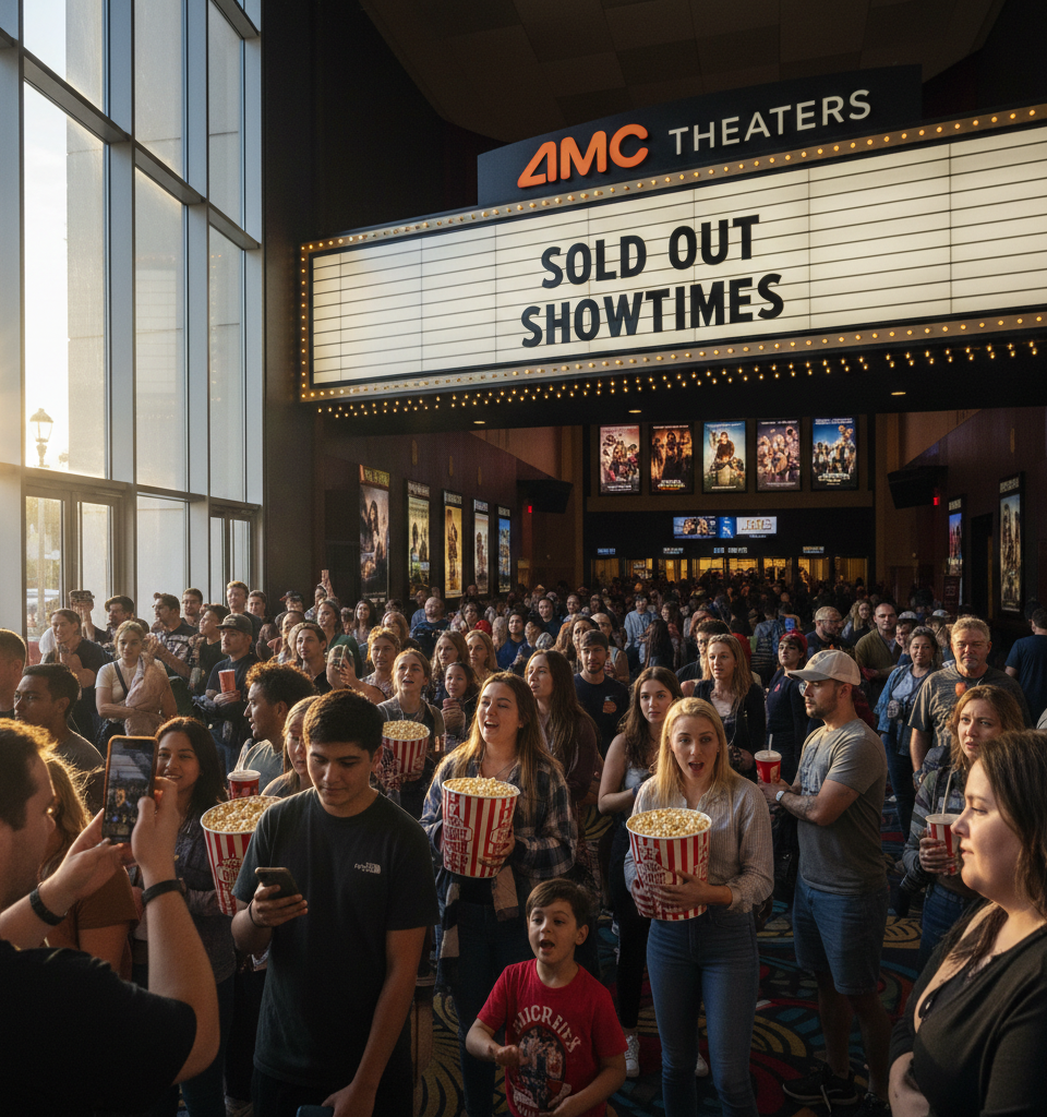 B. Riley Lifts AMC Target to $2 on Stronger Box Office Trends — AI-generated illustration