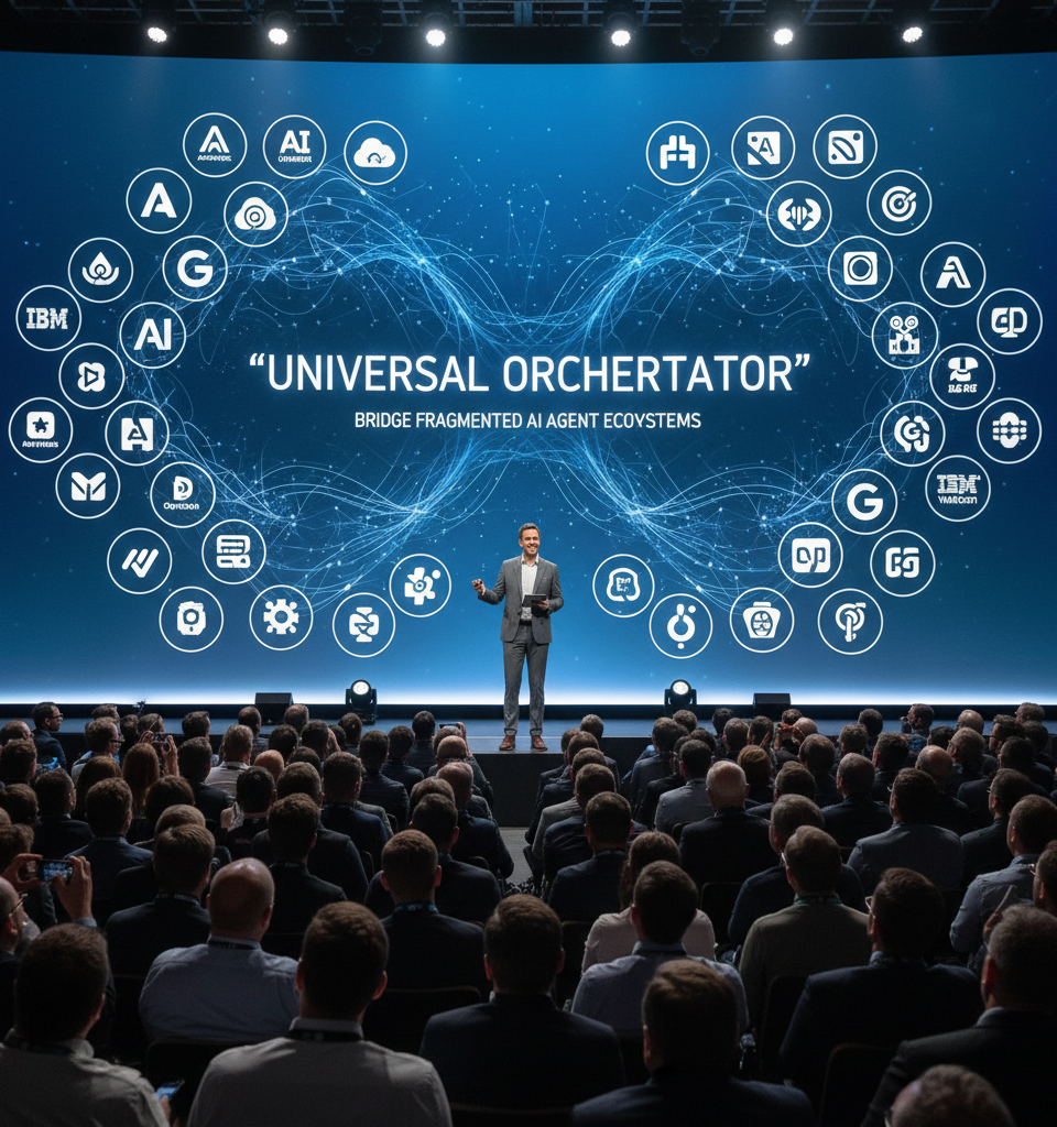 BAND Unveils 'Universal Orchestrator' to Bridge Fragmented AI Agent Ecosystems — AI-generated illustration