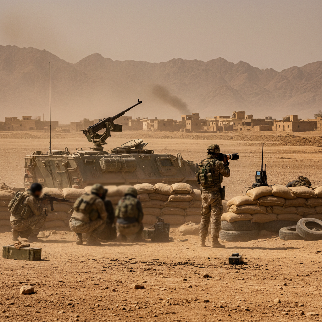 BBC Gains Rare Front-Line Access to Escalating Yemen Conflict