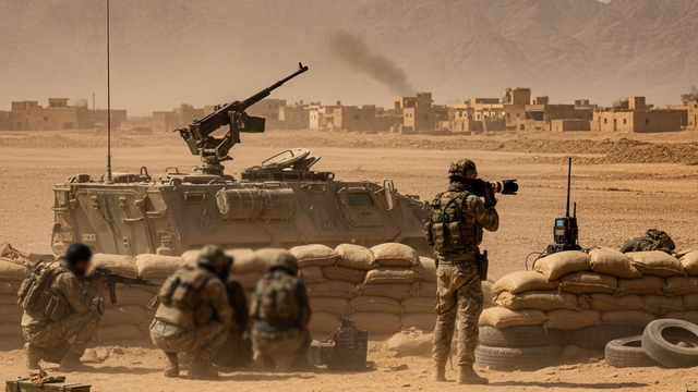 BBC Gains Rare Front-Line Access to Escalating Yemen Conflict