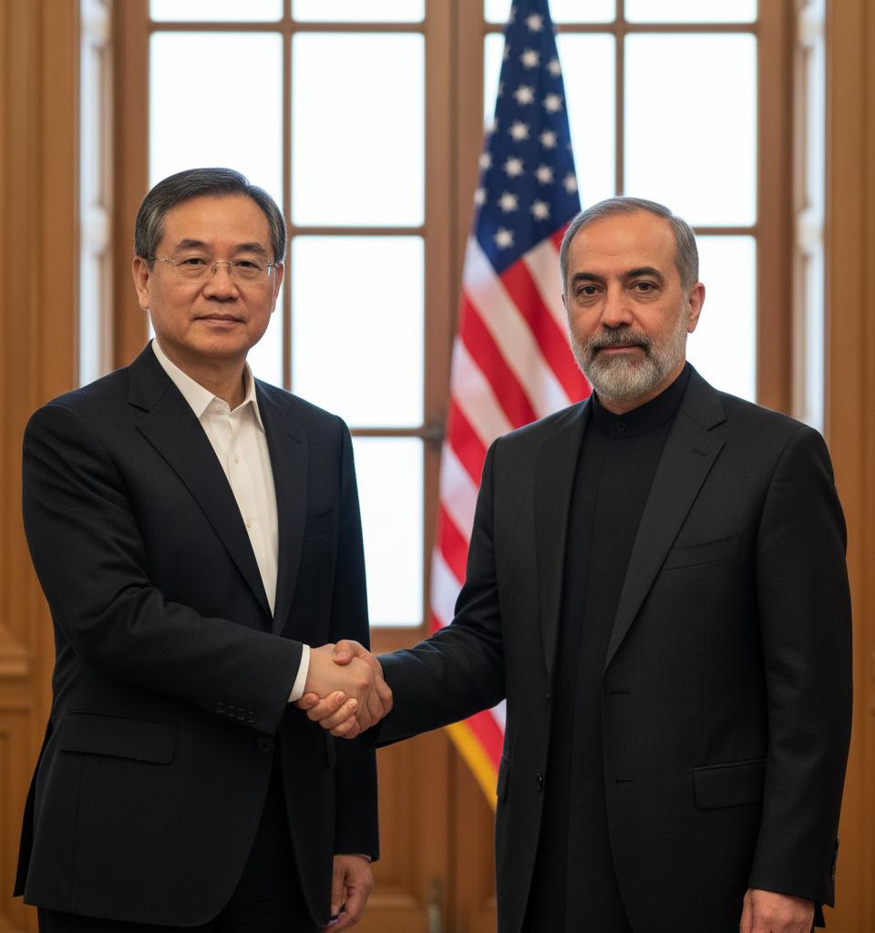 Beijing's Restrained Hand: Why China Won't Pressure Iran on US Demands Amidst Conflict — AI-generated illustration
