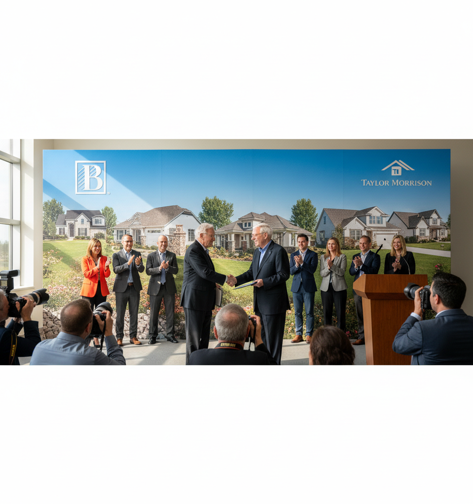 Berkshire Hathaway to Acquire Taylor Morrison in $8.5 Billion All-Cash Deal — AI-generated illustration