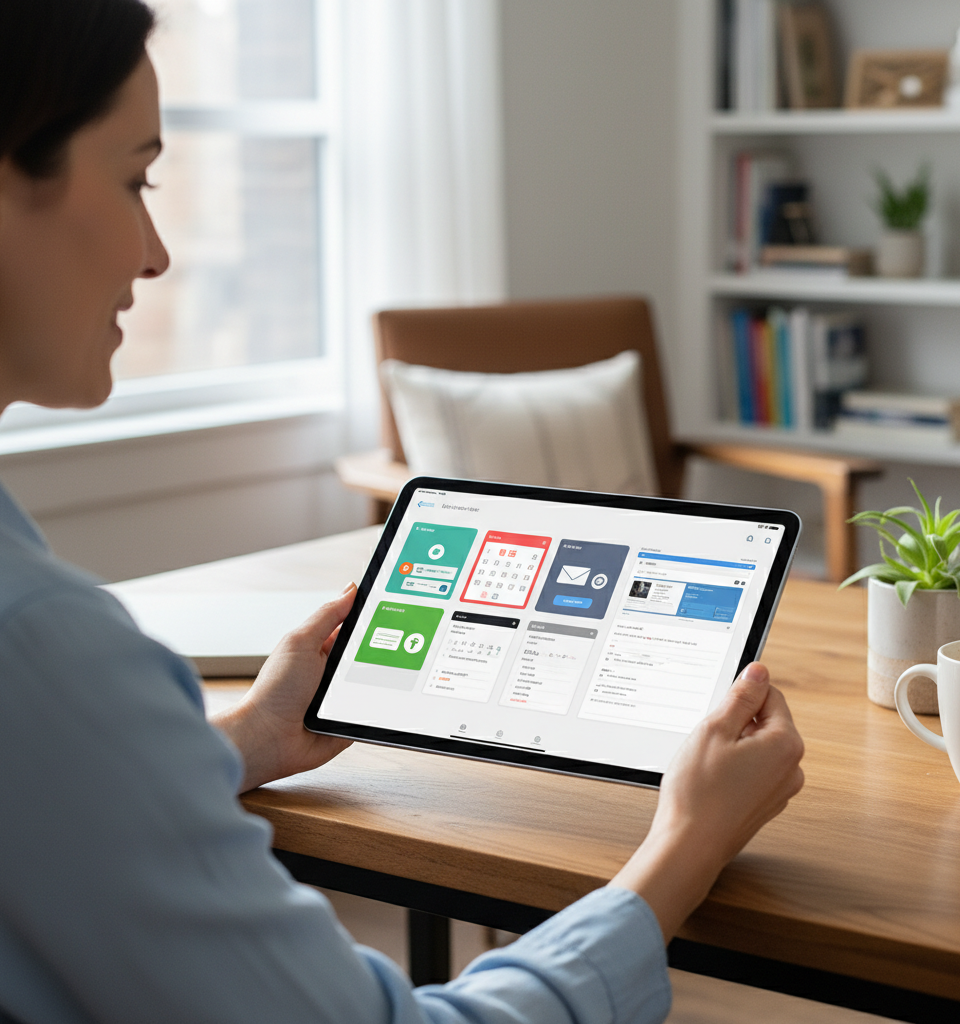 Best iPad apps to boost productivity and make your life easier — AI-generated illustration