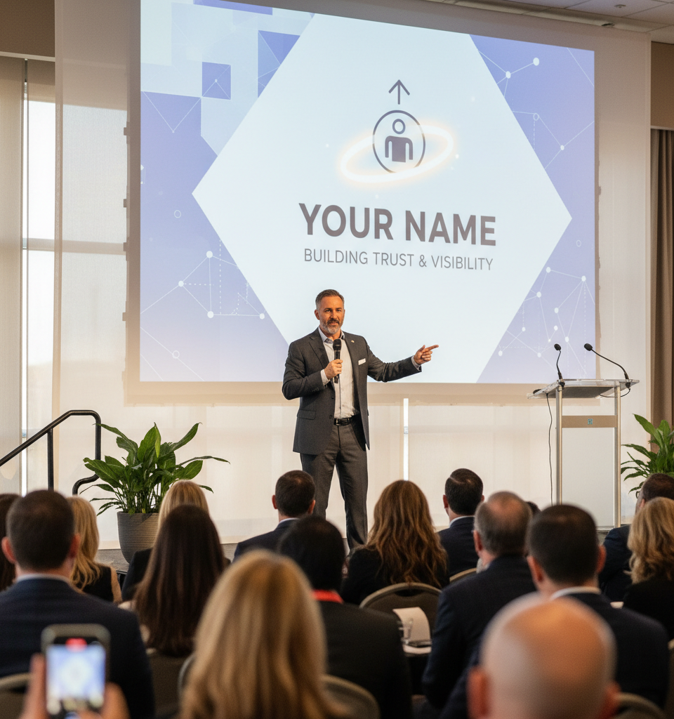 Beyond the Listing: Why Personal Branding is the New Curb Appeal for Real Estate Professionals — AI-generated illustration
