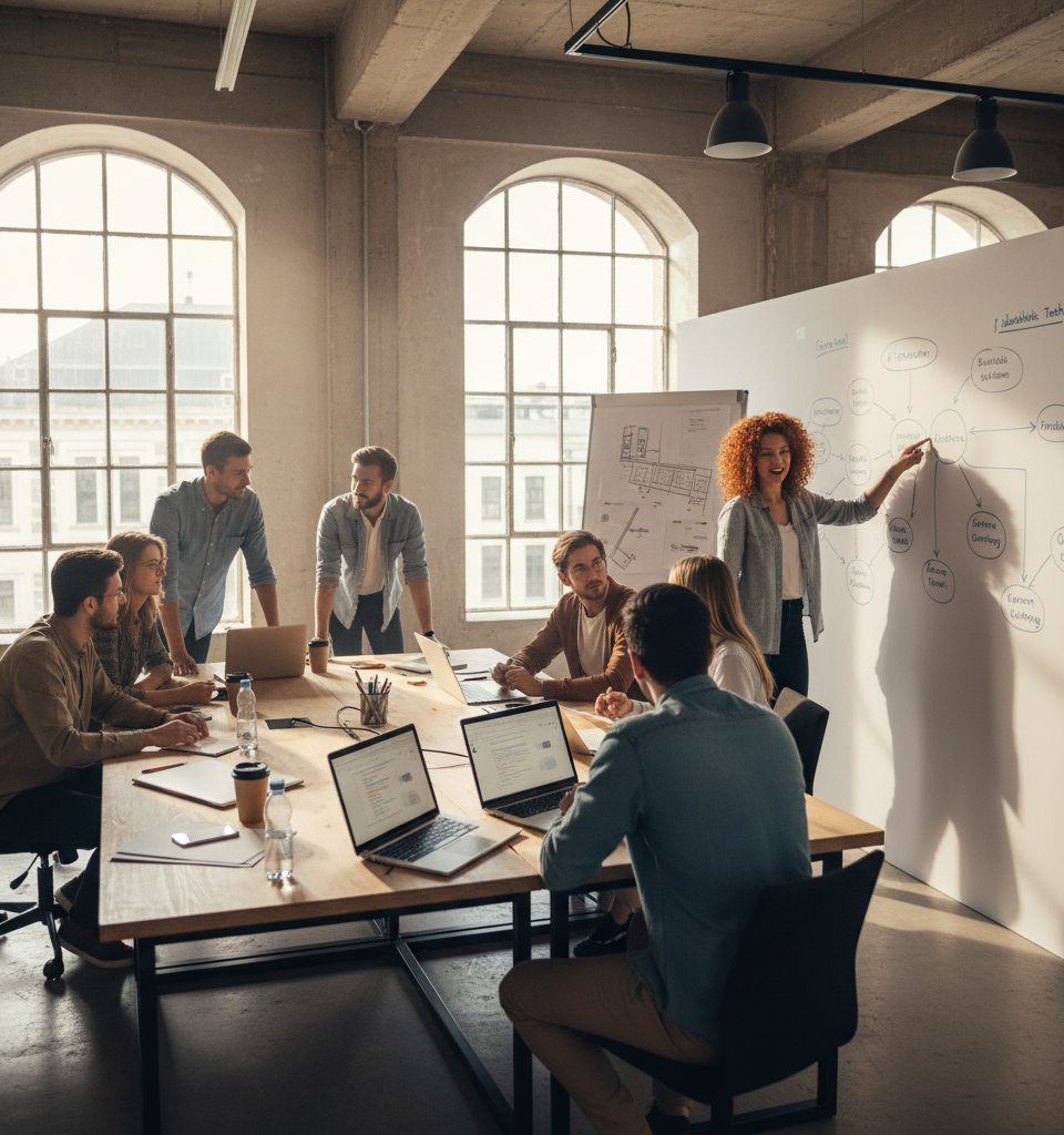 Beyond the Unicorns: Unveiling Europe's Next Generation of Startup Innovators — AI-generated illustration