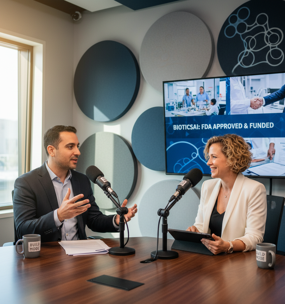 BioticsAI Navigates Regulatory Hurdles, Secures Funding, and Achieves FDA Approval Amidst Healthcare Innovation — AI-generated illustration