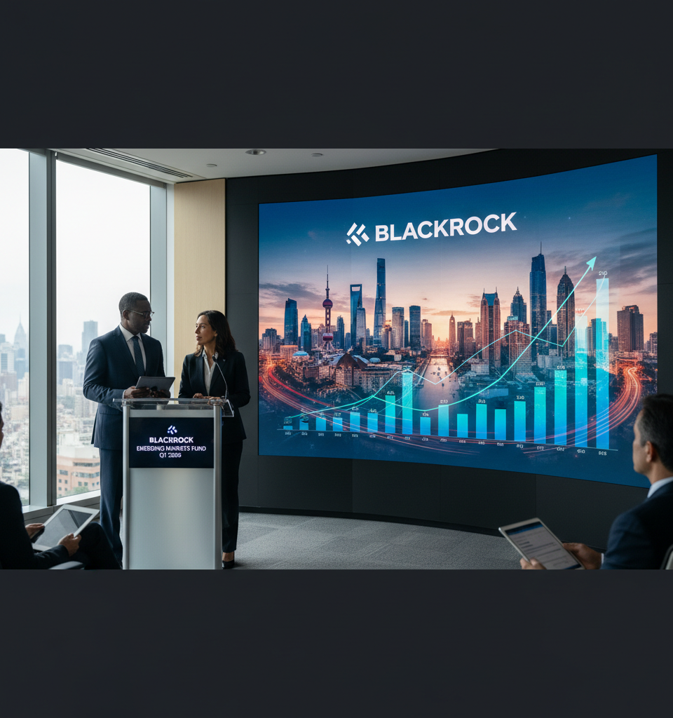 BlackRock's Emerging Markets Fund Q1 2026 Commentary Details Market Shifts and Strategic Outlook — AI-generated illustration
