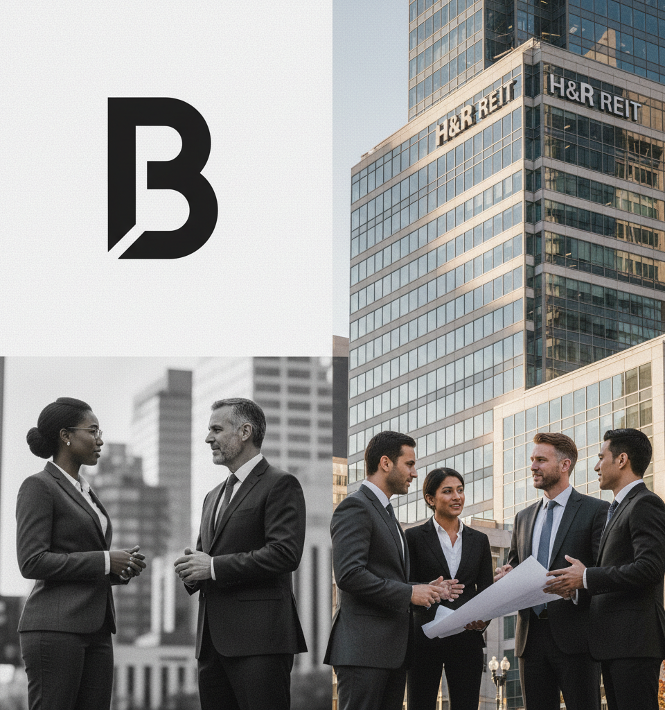 Blackstone Reportedly in Talks to Acquire H&R REIT Amidst Diversified Portfolio Interest — AI-generated illustration
