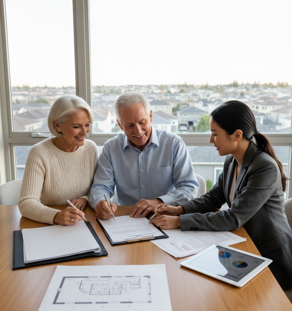 Boomers Command Over a Third of U.S. Housing Wealth, Reshaping Market Dynamics — AI-generated illustration