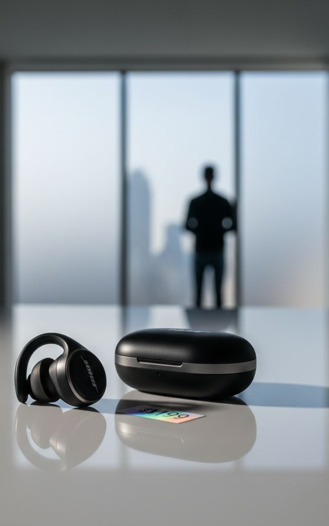 Bose Ultra Open Earbuds Reach Lowest Price Point with $100 Discount — AI-generated illustration