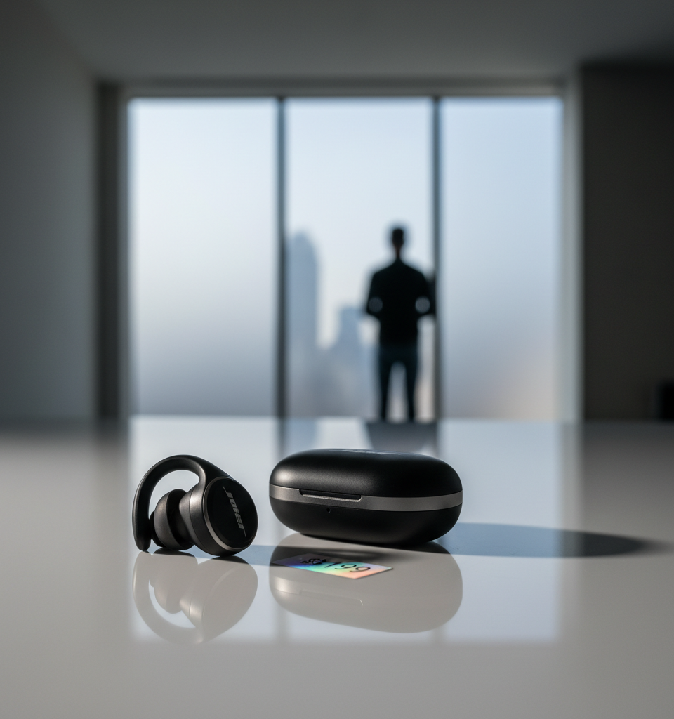 Bose Ultra Open Earbuds Reach Lowest Price Point with $100 Discount — AI-generated illustration