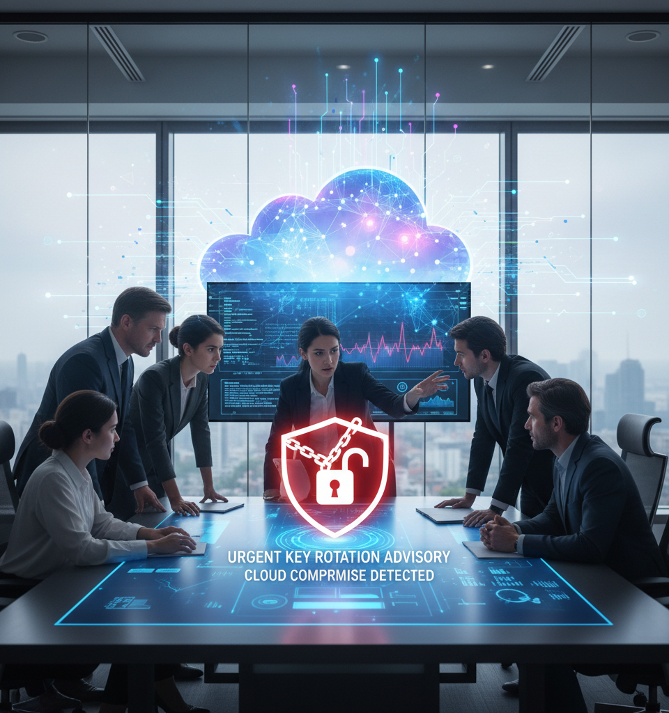 Braintrust Breach: AI Evaluation Startup Advises Urgent Key Rotation After Cloud Compromise — AI-generated illustration