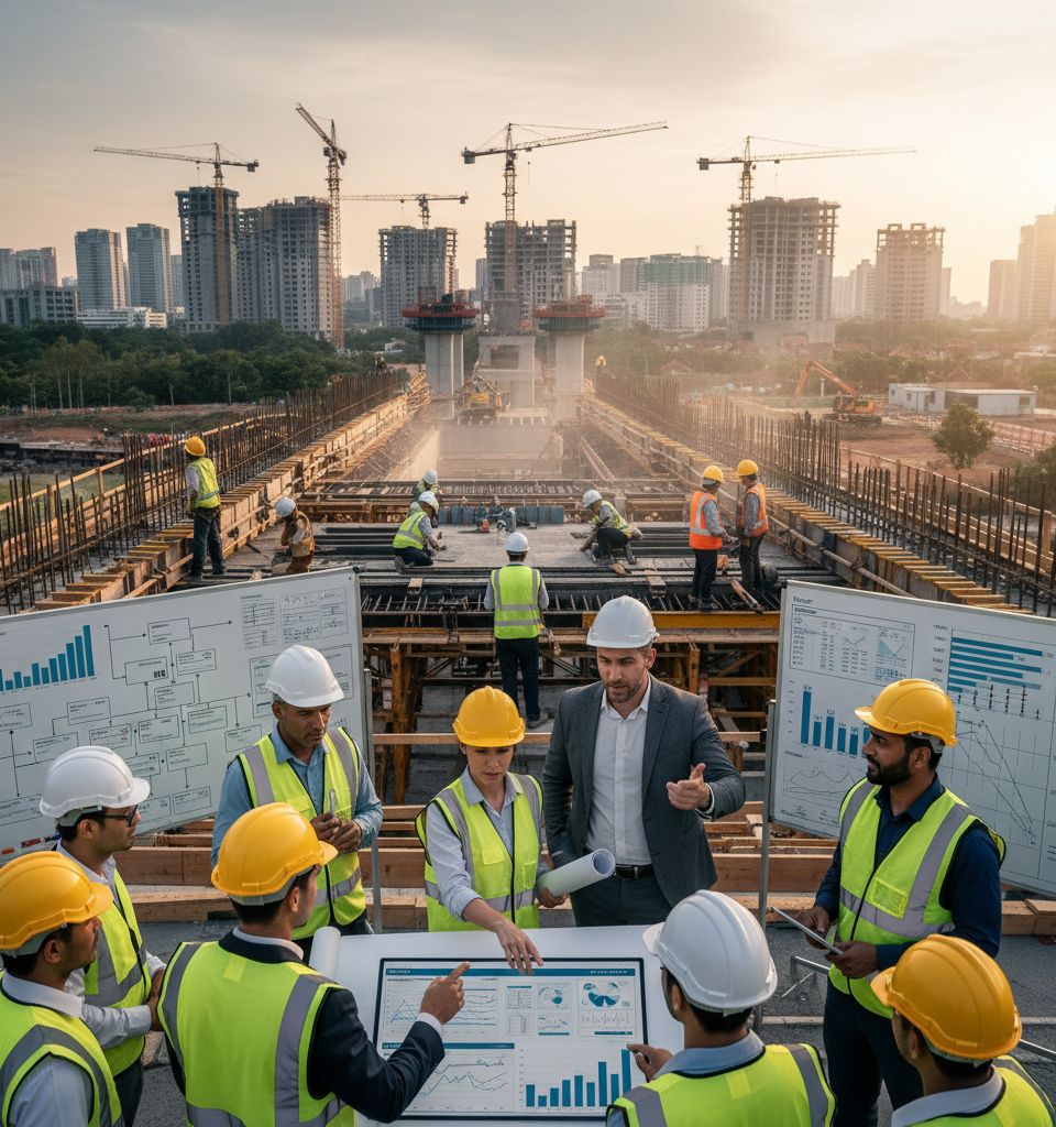 Builders Combat Soaring Infrastructure Costs with Strategic Planning, Says Expert — AI-generated illustration
