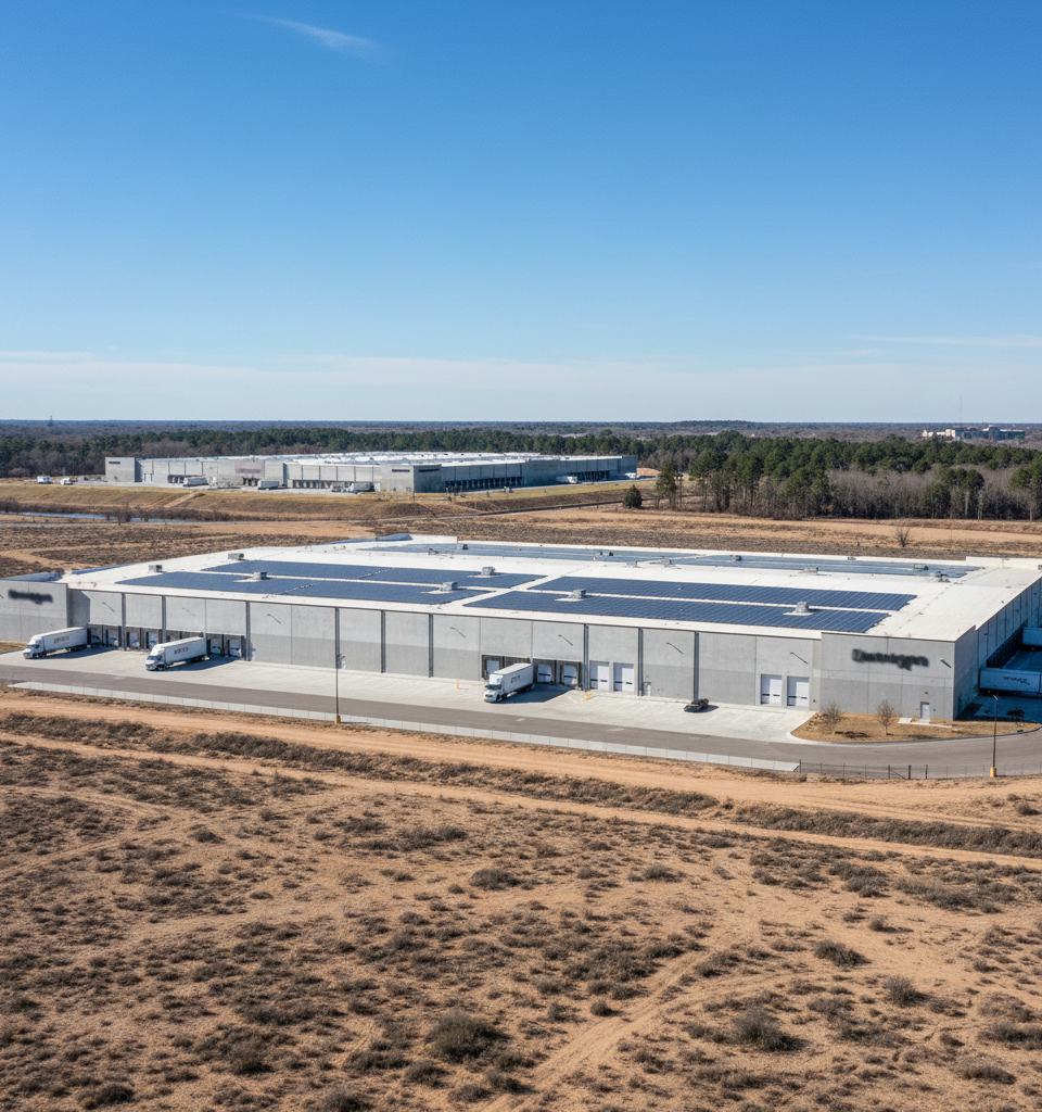 Burlington Plans On-Site Solar Expansion Across Distribution Network — AI-generated illustration
