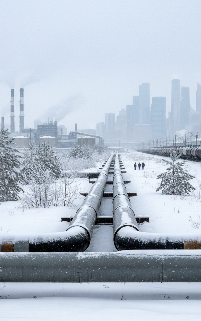 Canada Trade Deficit Driven by Discounted Crude for Midwest Refineries — AI-generated illustration