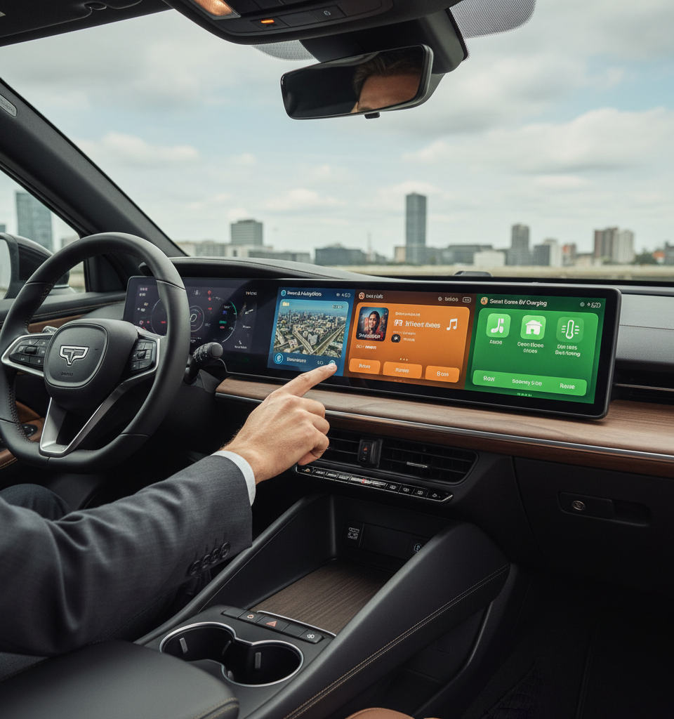 CarPlay just got even better with three exciting recent app updates — AI-generated illustration