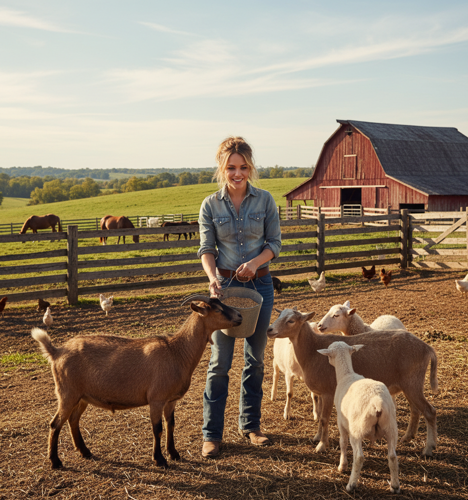 Carrie Underwood's Rural Retreat: A Deliberate Choice Over Hollywood Glamour — AI-generated illustration