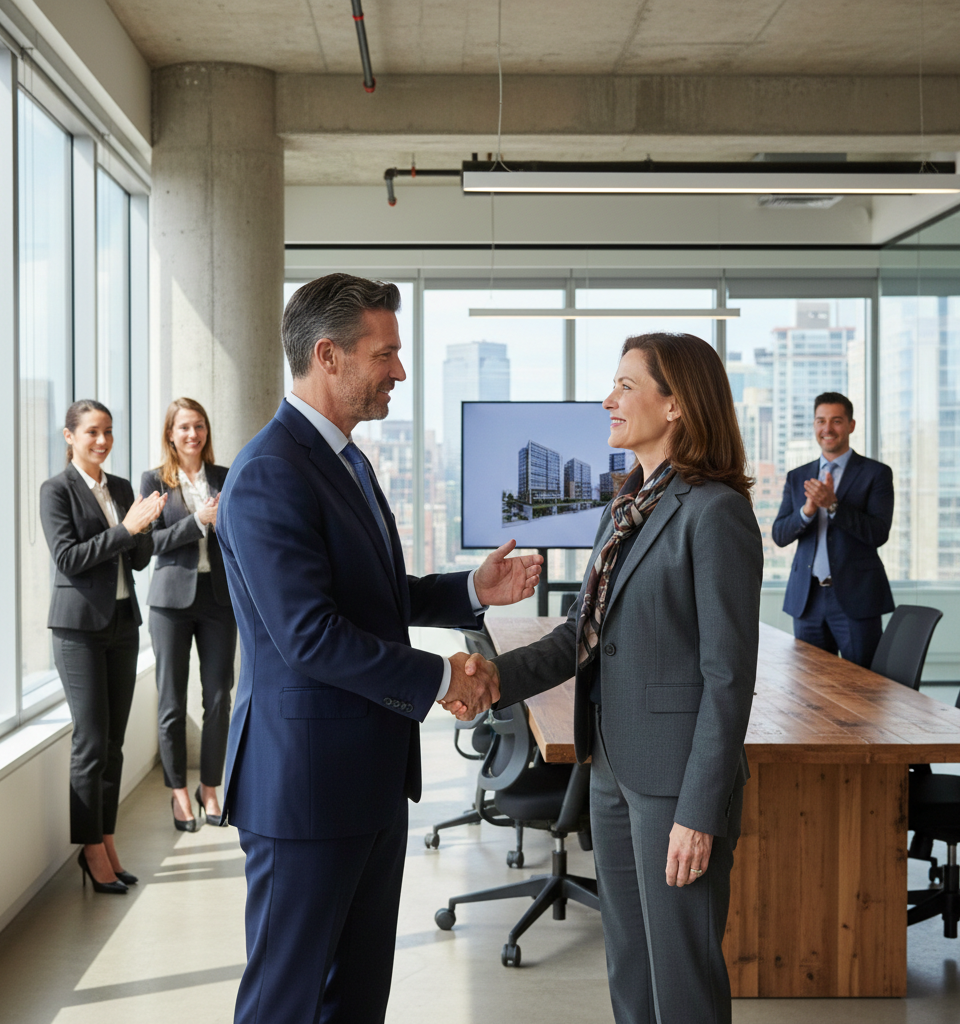 CBRE Fortifies Tri-State Property Management with Chris Masotto Appointment — AI-generated illustration