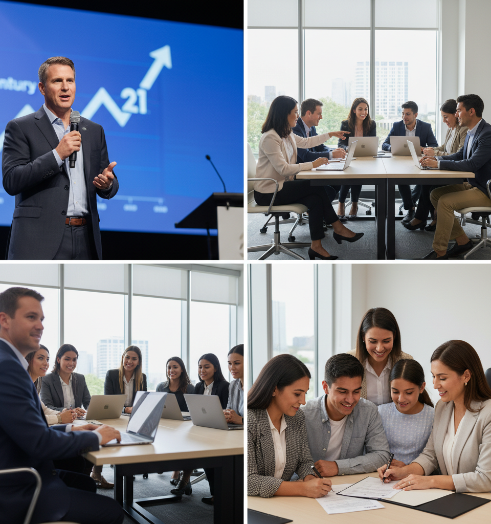 Century 21 CEO: Latino Agent Recruitment is Crucial Growth Strategy Amidst Surging Homebuyer Demand — AI-generated illustration