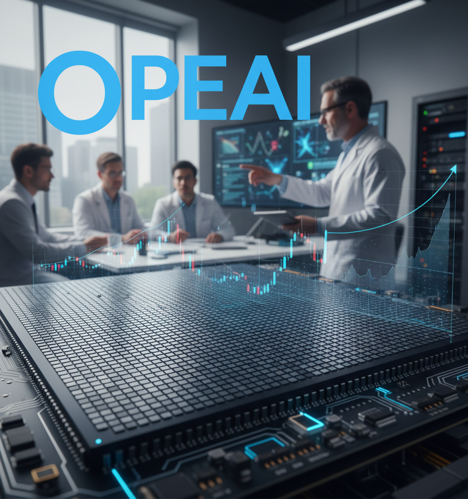 Cerebras Systems Eyes Blockbuster IPO, Fueled by Deep OpenAI Ties and AI Chip Demand — AI-generated illustration