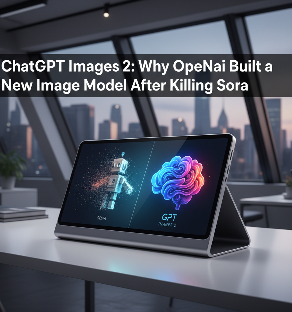 ChatGPT Images 2: Why OpenAI Built a New Image Model After Killing Sora — AI-generated illustration