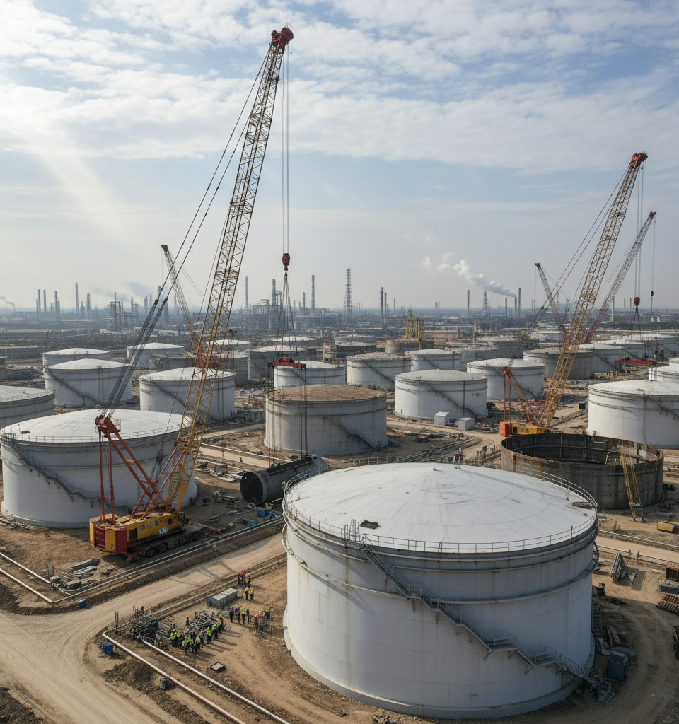 China Bolsters Strategic Petroleum Reserves Amid Geopolitical Uncertainty — AI-generated illustration