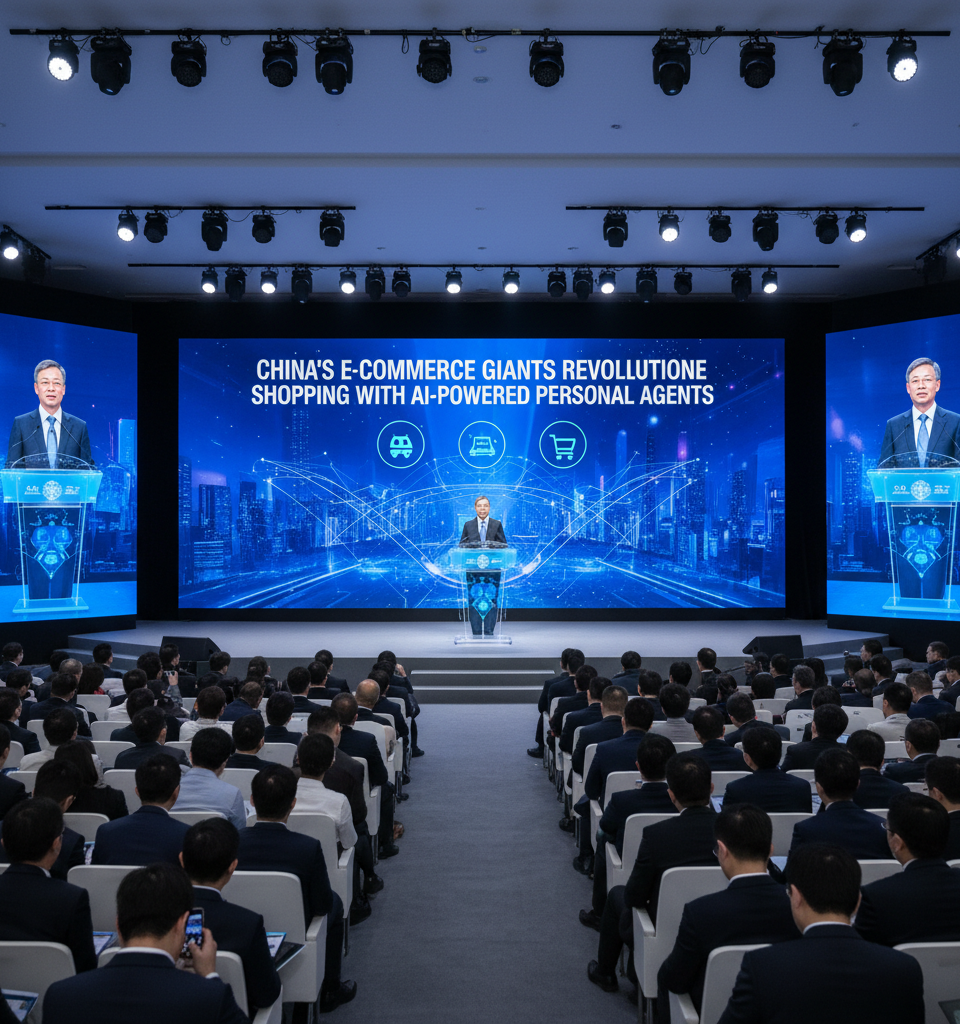 China’s E-commerce Giants Revolutionize Shopping with AI-Powered Personal Agents — AI-generated illustration