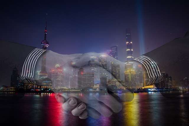 China's Economic Bifurcation: Export & Services Boom Contrasts with Slump in Goods Consumption — AI-generated illustration