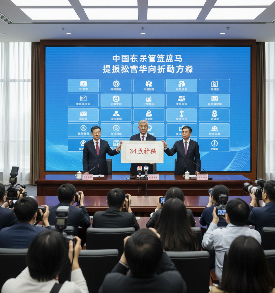 China's Market Watchdog Unveils 34-Point Plan to Bolster Private Sector — AI-generated illustration