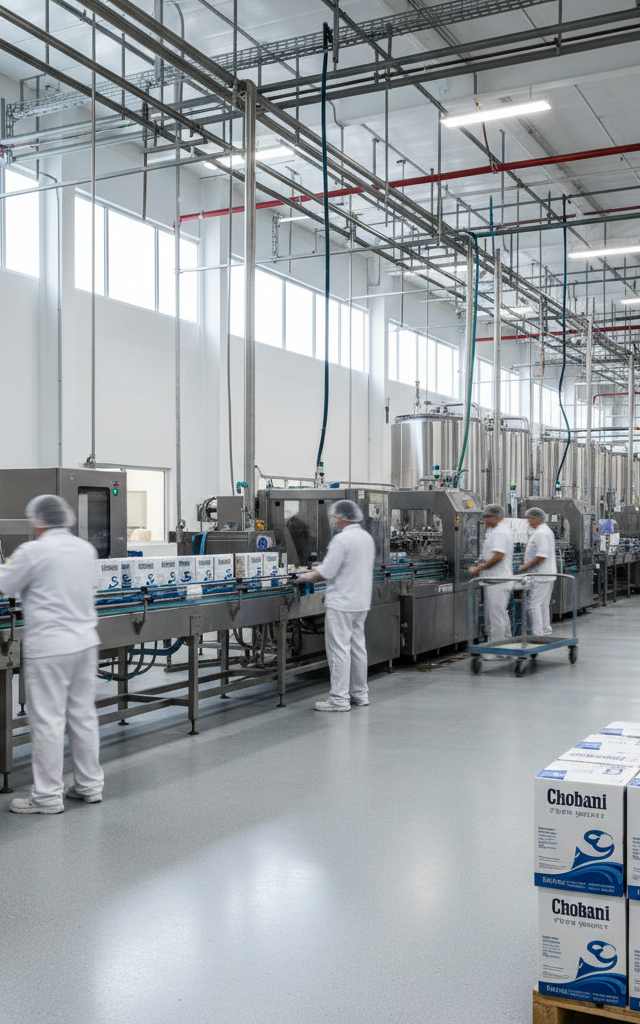 Chobani to Invest $1.2 Billion in Pennsylvania Plant Acquisition and Expansion — AI-generated illustration