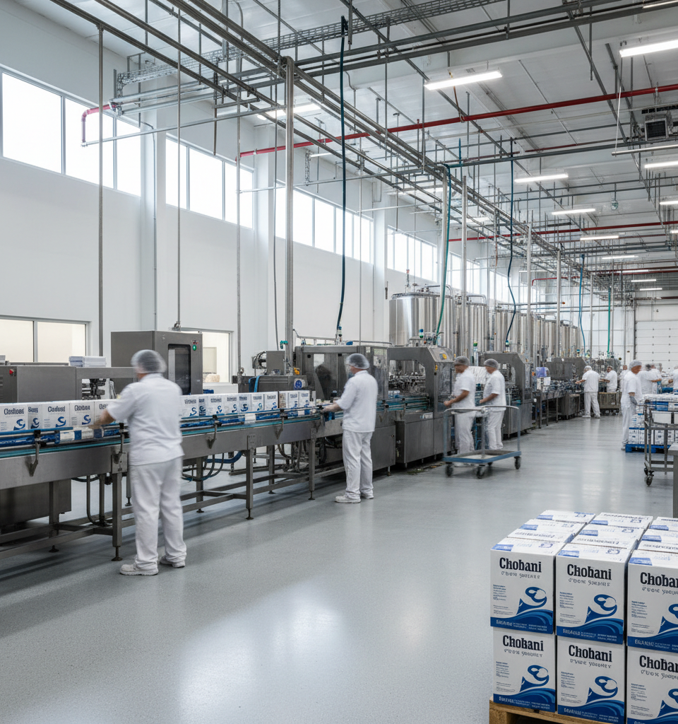 Chobani to Invest $1.2 Billion in Pennsylvania Plant Acquisition and Expansion — AI-generated illustration