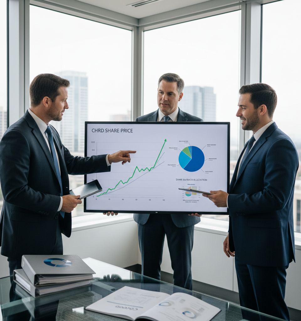Chord Energy's Aggressive Share Buybacks Signal Deep Management Confidence in Valuation — AI-generated illustration