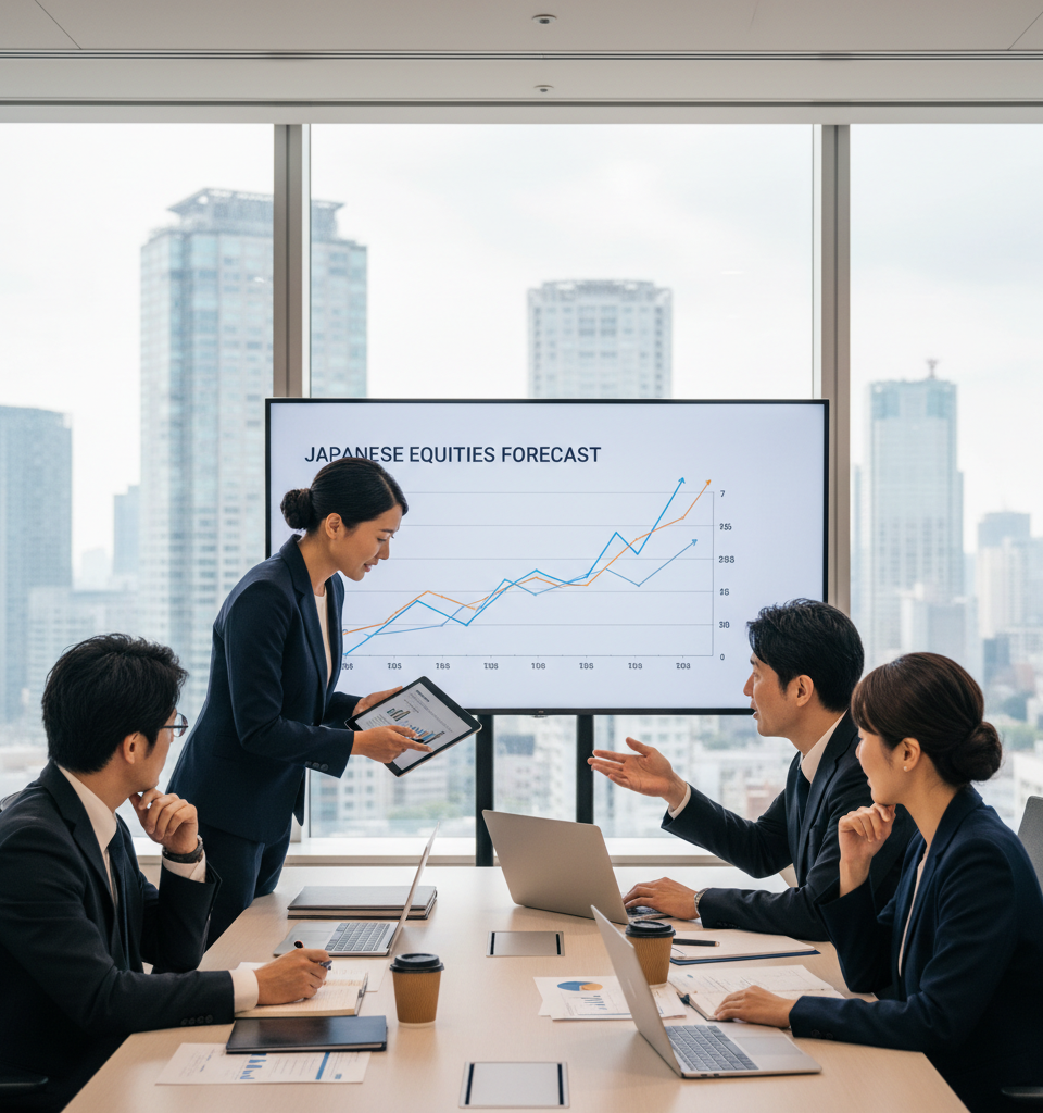Citi Forecasts Continued Surge in Japanese Equities: A Deep Dive into Market Drivers — AI-generated illustration