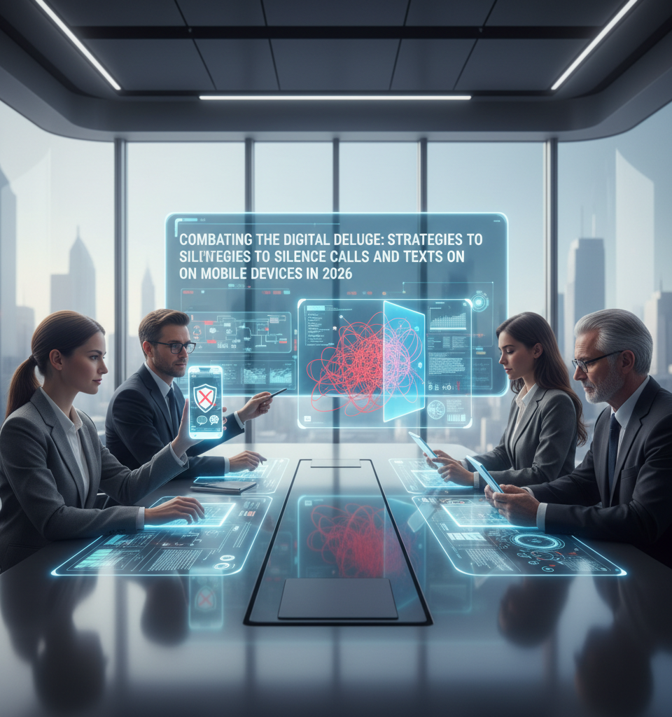 Combating the Digital Deluge: Strategies to Silence Spam Calls and Texts on Mobile Devices in 2026 — AI-generated illustration