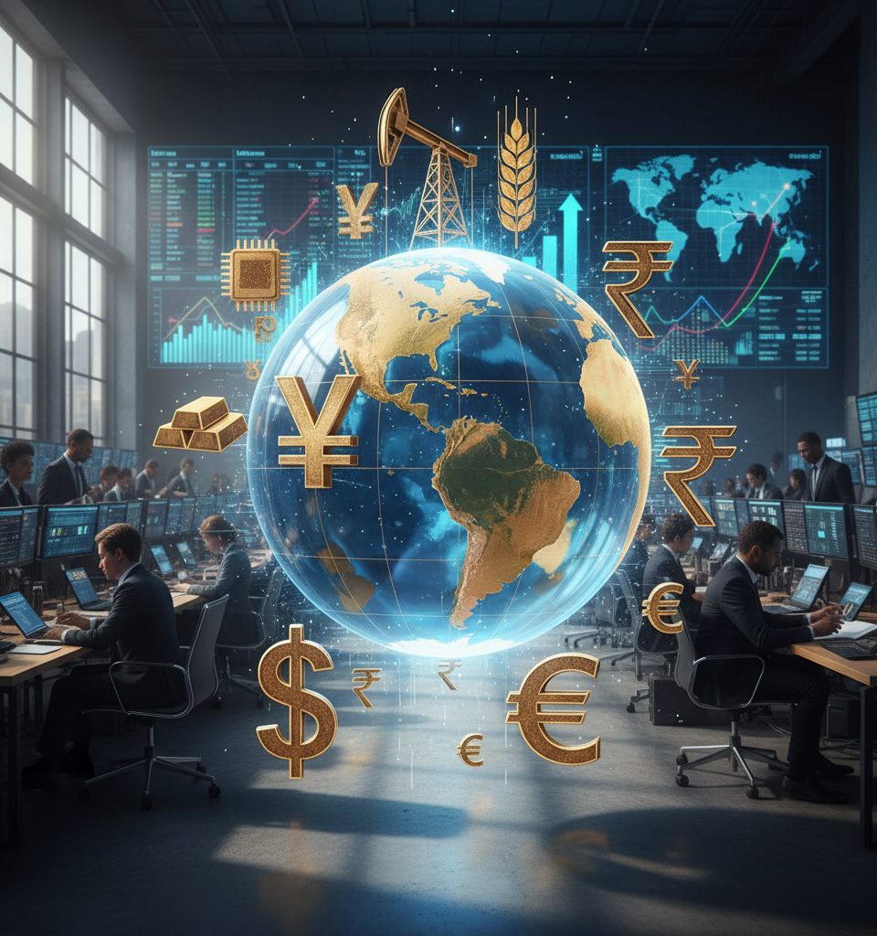 Commodities Reshape Global Order: Currency Hierarchy Undergoes Significant Reset — AI-generated illustration