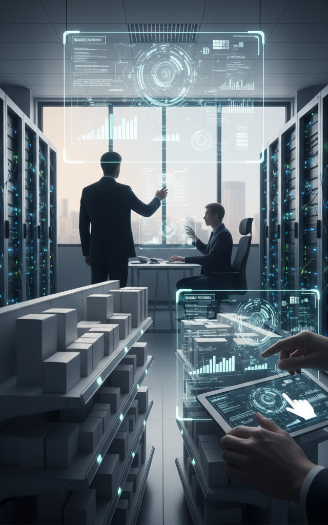 Convenience Stores Balance AI and Human Insight in SKU Planning — AI-generated illustration