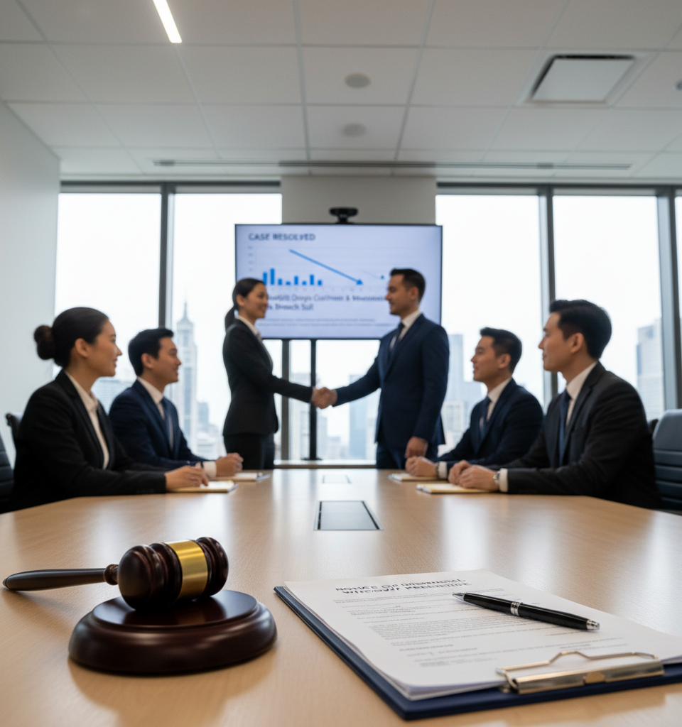 Cushman & Wakefield Data Breach Lawsuit Dropped by Plaintiff — AI-generated illustration