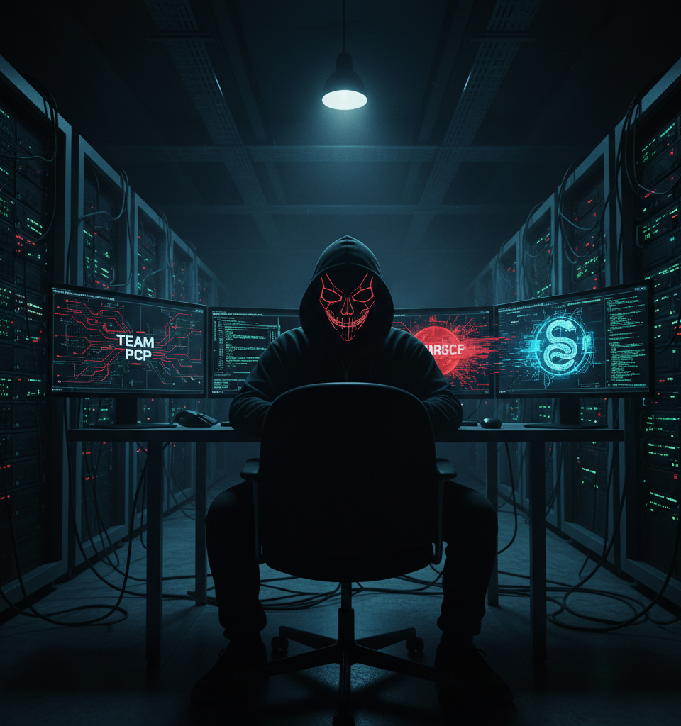 Cyber Warzone: New Hacker Group Evicts TeamPCP from Breached Networks in Escalating Digital Conflict — AI-generated illustration