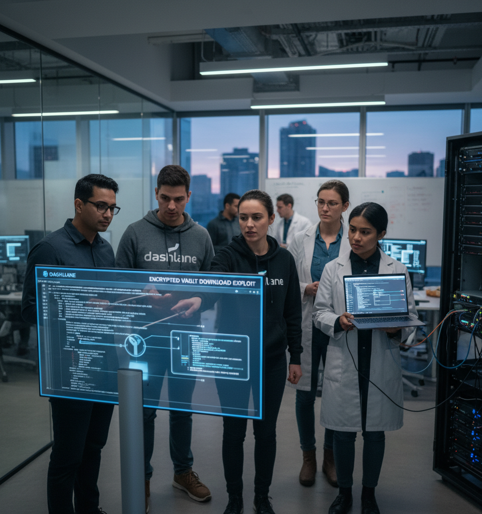 Dashlane Details Attack Vector Allowing Encrypted Vault Downloads — AI-generated illustration