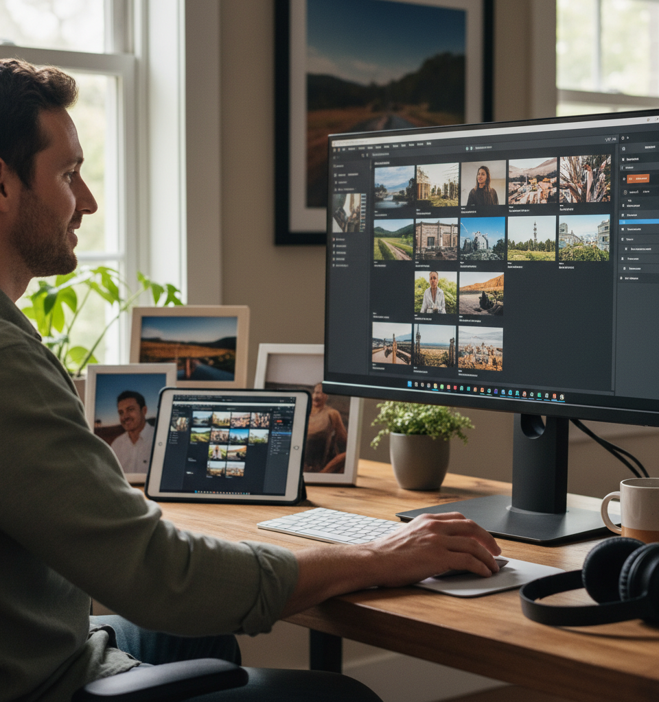 DaVinci Resolve 21 hands-on: A viable Lightroom alternative for casual users — AI-generated illustration