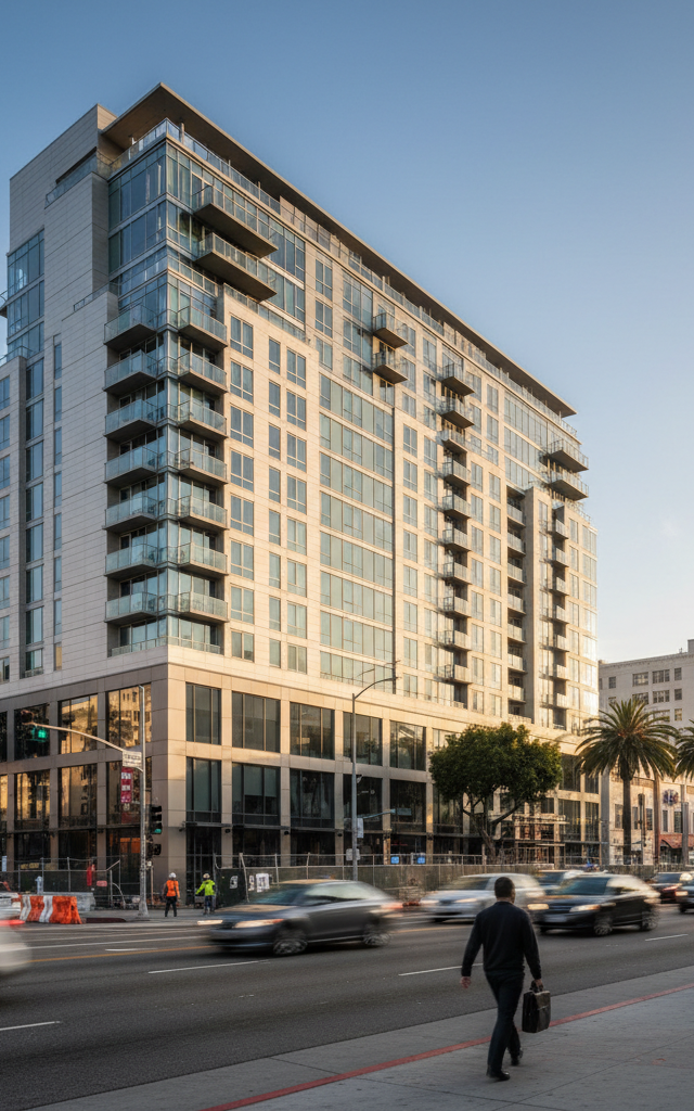 Decron Properties Returns to L.A. Market with $114 Million Miracle Mile Acquisition — AI-generated illustration