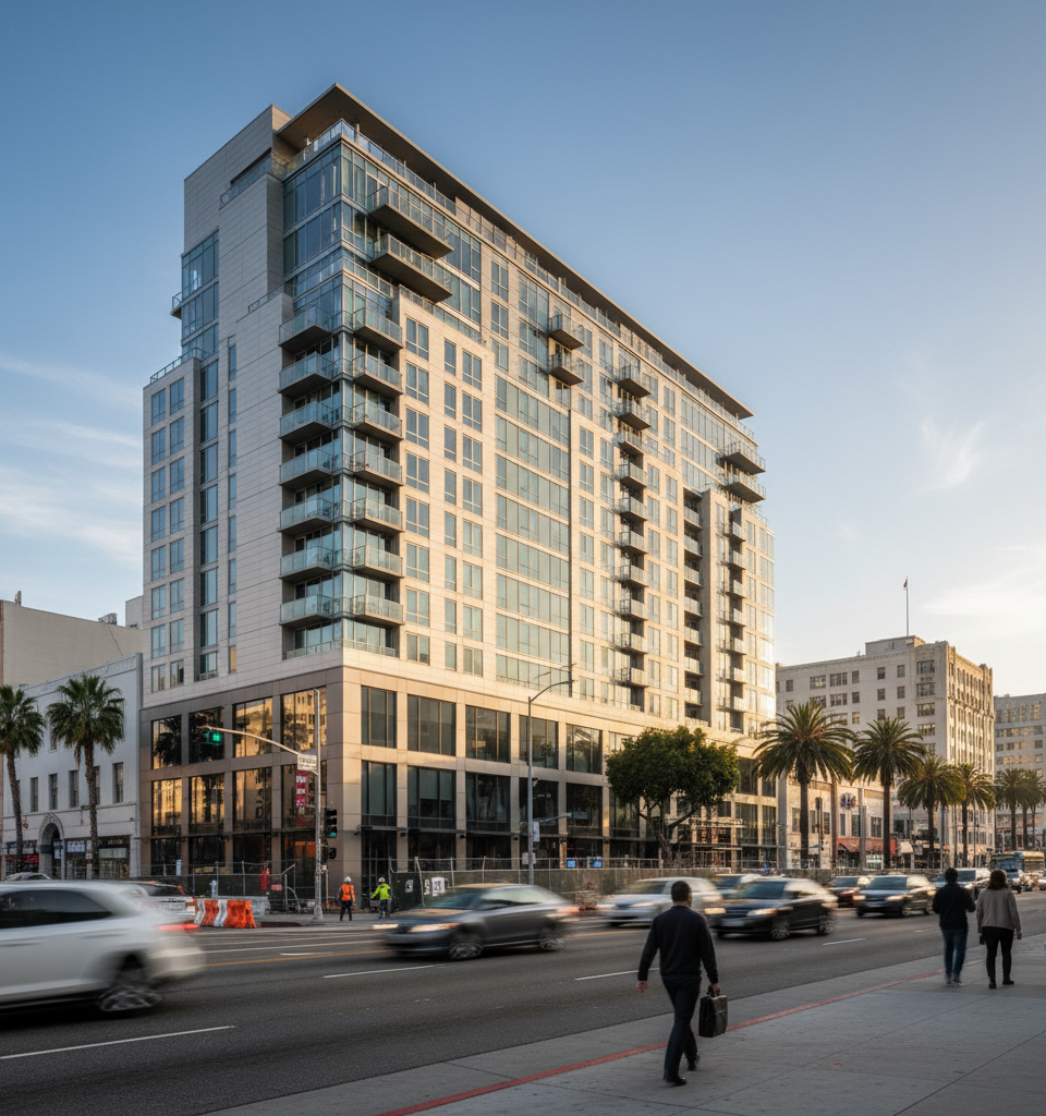 Decron Properties Returns to L.A. Market with $114 Million Miracle Mile Acquisition — AI-generated illustration