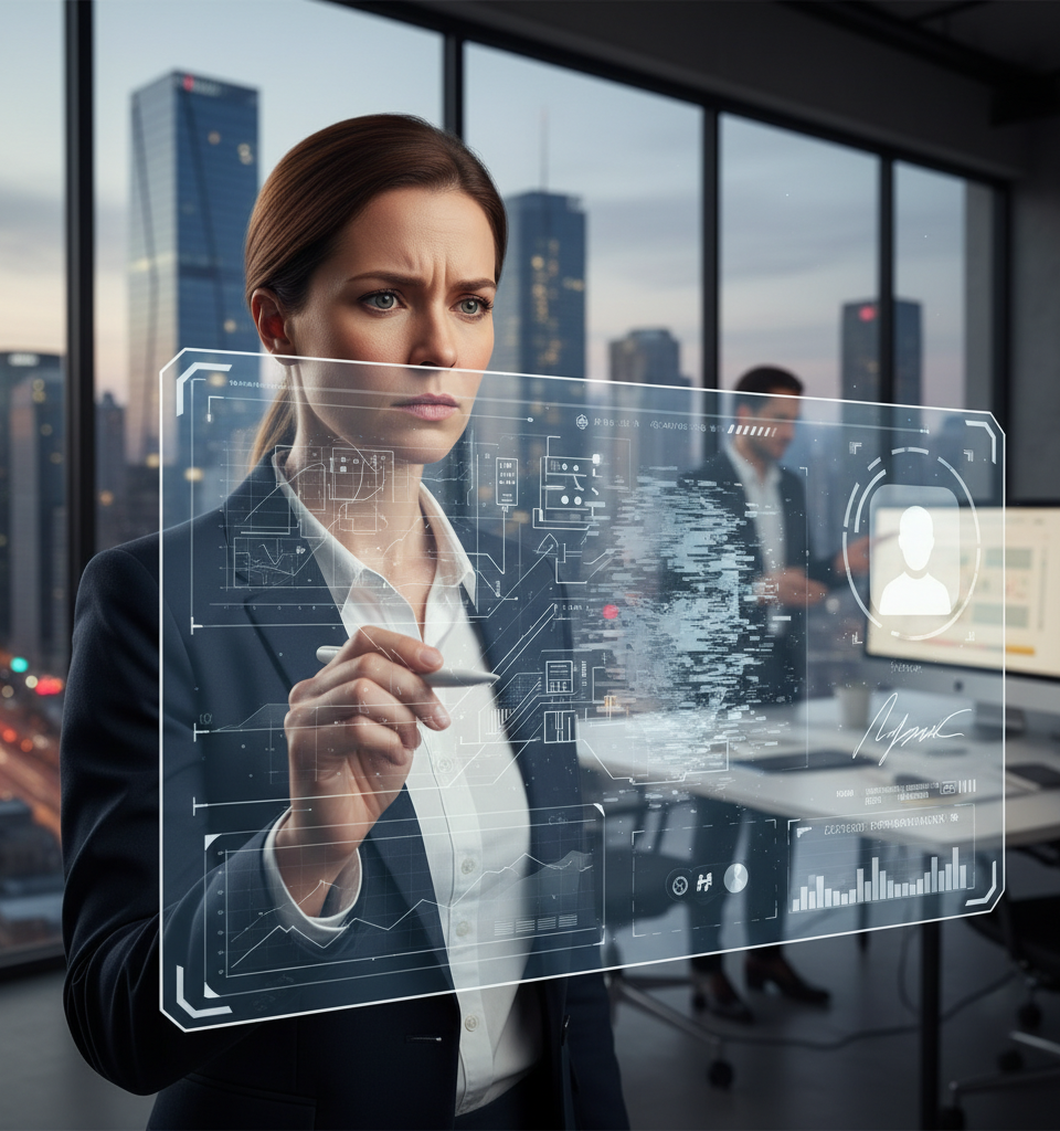 Deepfake Deluge: Real Estate Fights Billion-Dollar AI Fraud Wave — AI-generated illustration