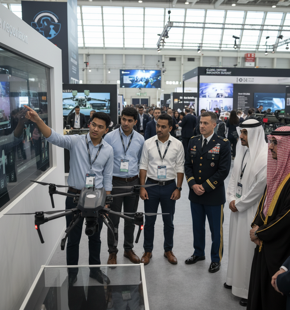 Defense Tech Soars: Iran Tensions Fuel Startup Boom in US & Gulf — AI-generated illustration