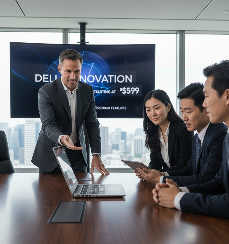 Dell's New $599 XPS 13 Set to Challenge MacBook Neo with Premium Features — AI-generated illustration