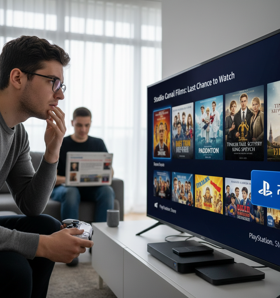 Digital Content Ownership Under Scrutiny as Studio Canal Films Set to Disappear from PlayStation Store in Europe — AI-generated illustration