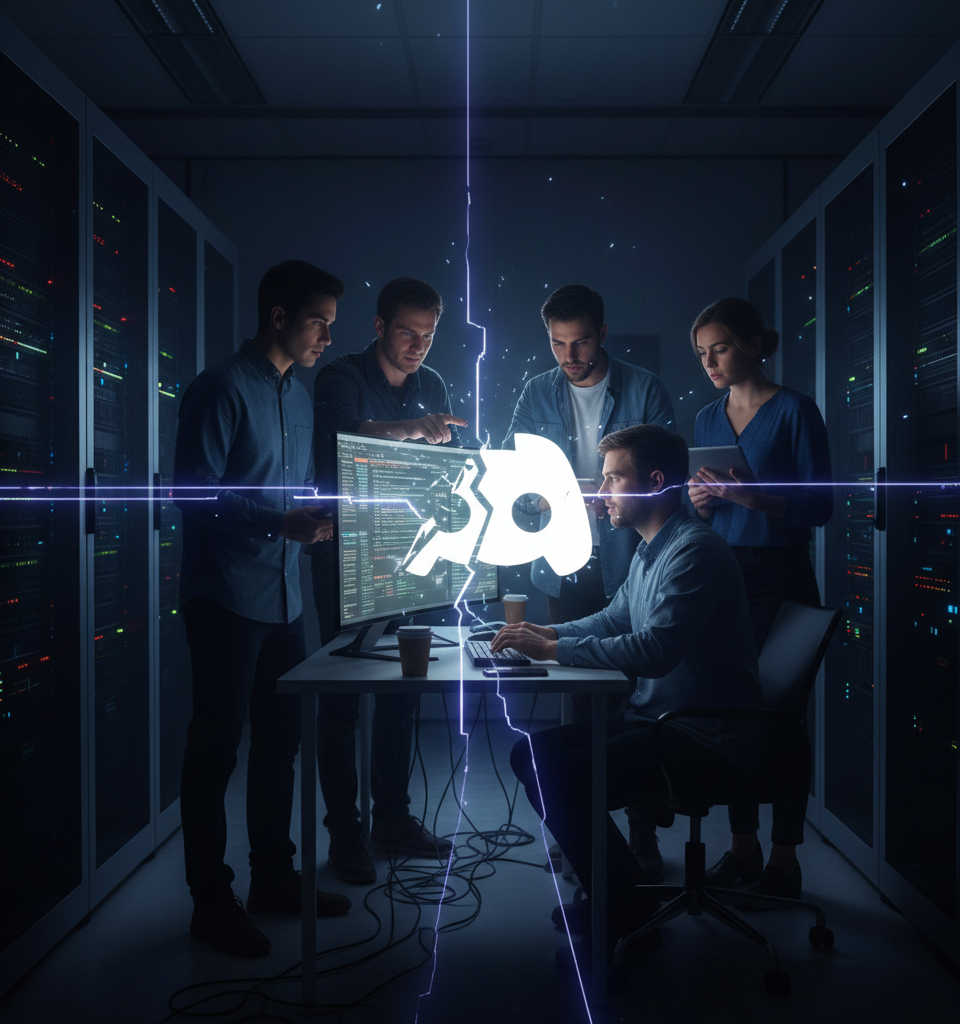 Discord Recovers from Major Outage, Underscoring API Reliance in Digital Communication — AI-generated illustration