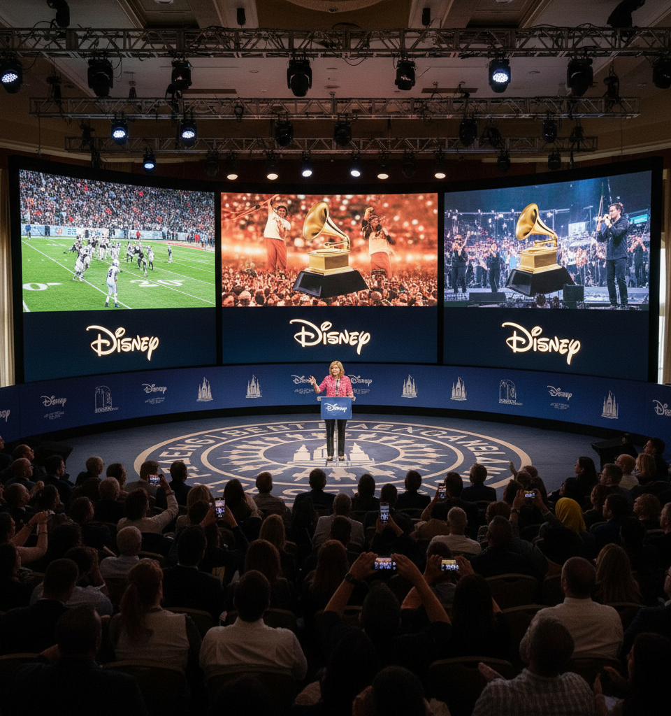 Disney Poised to Significantly Expand Advertising Revenue in 2027 — AI-generated illustration
