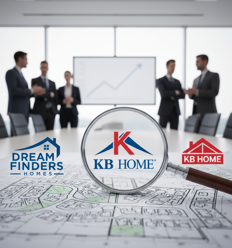 Dream Finders' Acquisition Strategy: Could KB Home Be Its Next Target? — AI-generated illustration